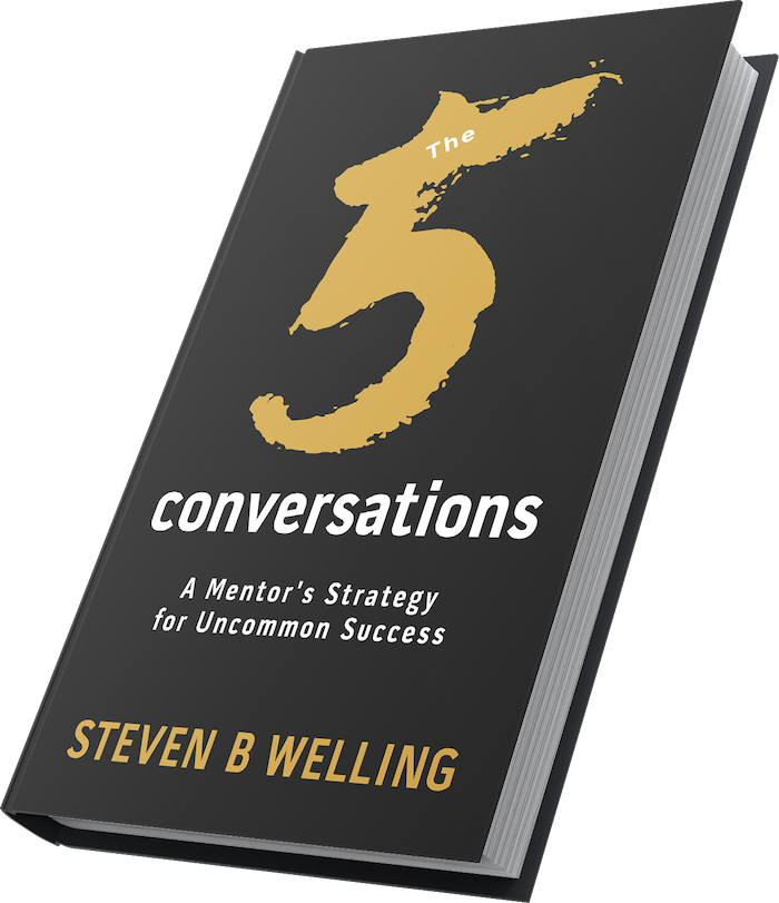The 5 Conversations by Steven B. Welling, Mockup